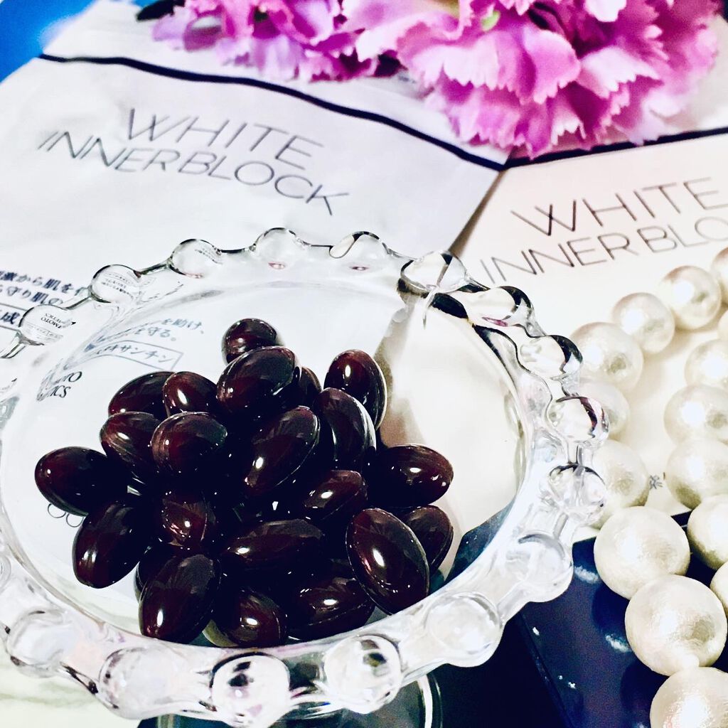 ホワイト インナーブロック/ミキモト コスメティックス/美容サプリメントを使ったクチコミ(4枚目)