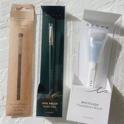 okhee 白玉ファンデーションブラシ/SOOA DOR/メイクブラシを使ったクチコミ(5枚目)