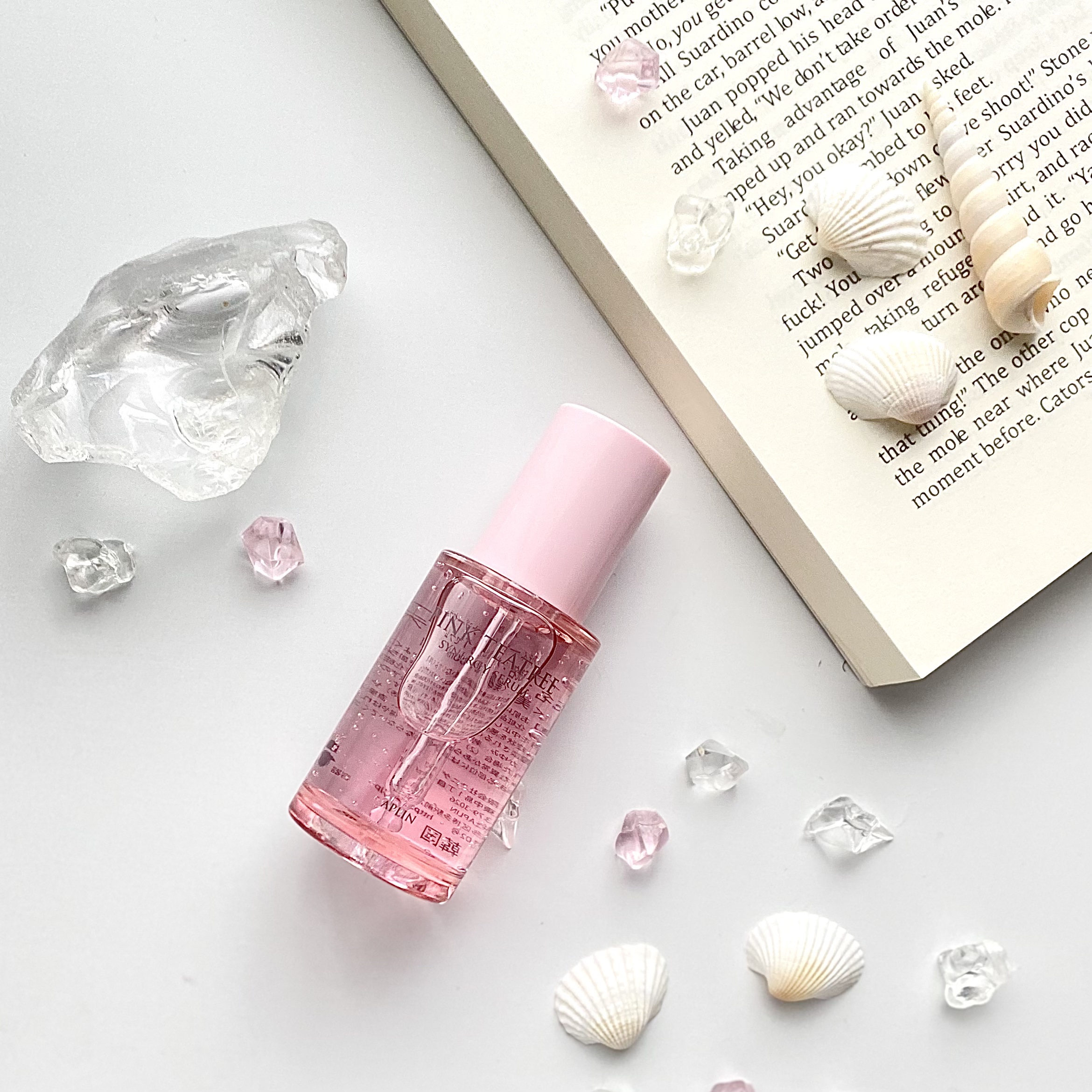 ピンクティーツリーシナジーセラム/APLIN/美容液を使ったクチコミ（2枚目）