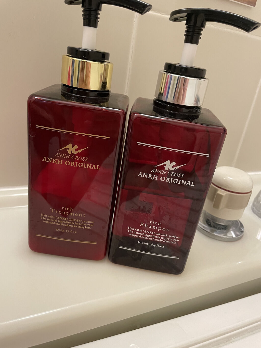 アンクオリジナルシャンプー／トリートメント プルメリアミルク/アンクオリジナル/サロンシャンプーを使ったクチコミ（1枚目）