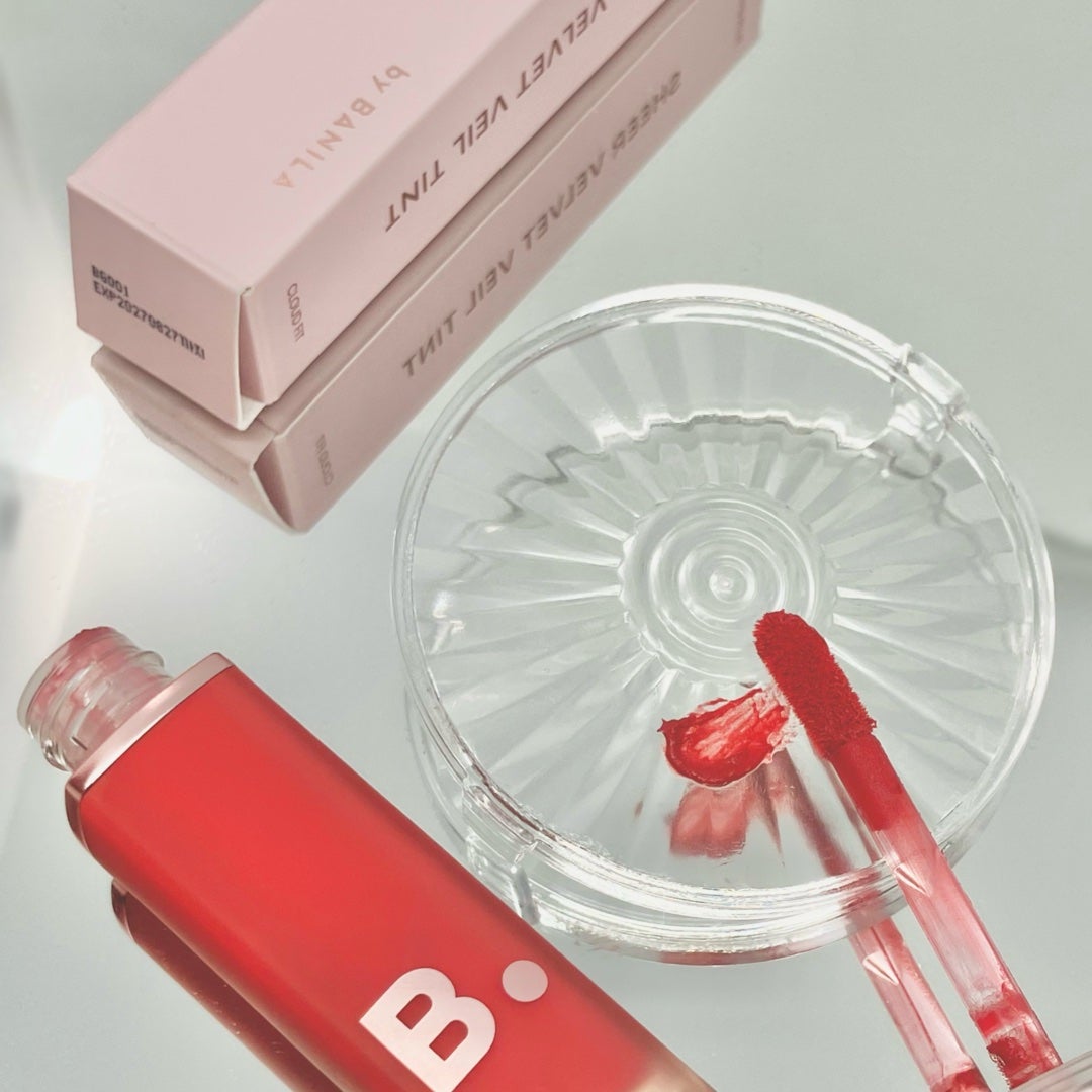 シアーベルベットベールティント /BANILA CO/リップティントを使ったクチコミ(2枚目)