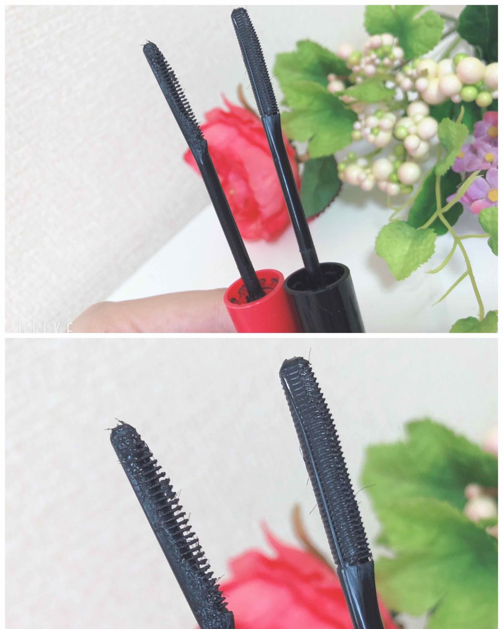 ラッシュバージョンアップ（リッチロング）/ettusais/マスカラ下地を使ったクチコミ（2枚目）