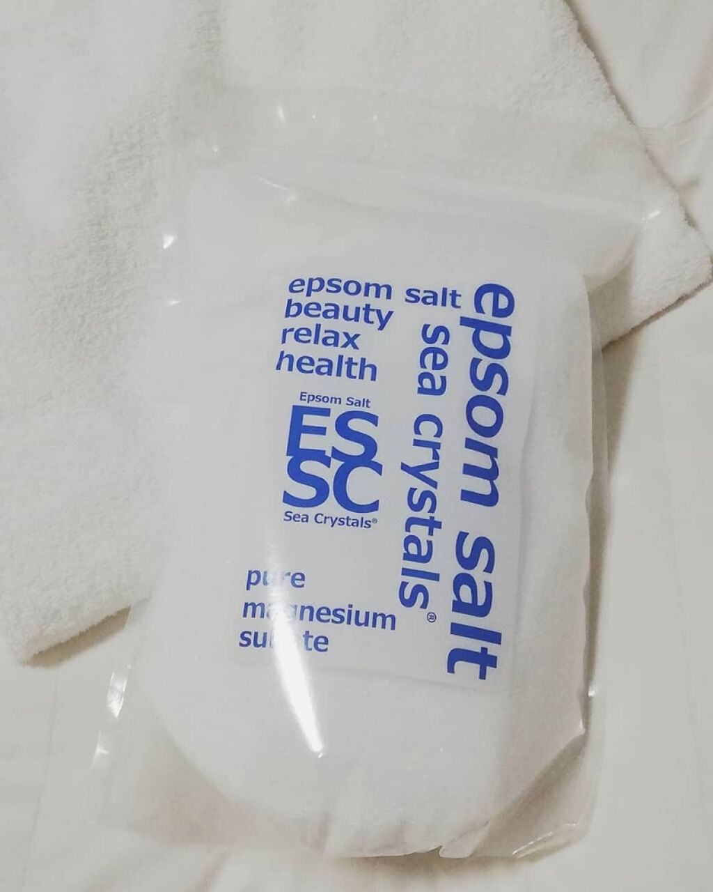 シークリスタルス エプソムソルト オリジナル/sea crystals/無機塩系入浴剤を使ったクチコミ（1枚目）