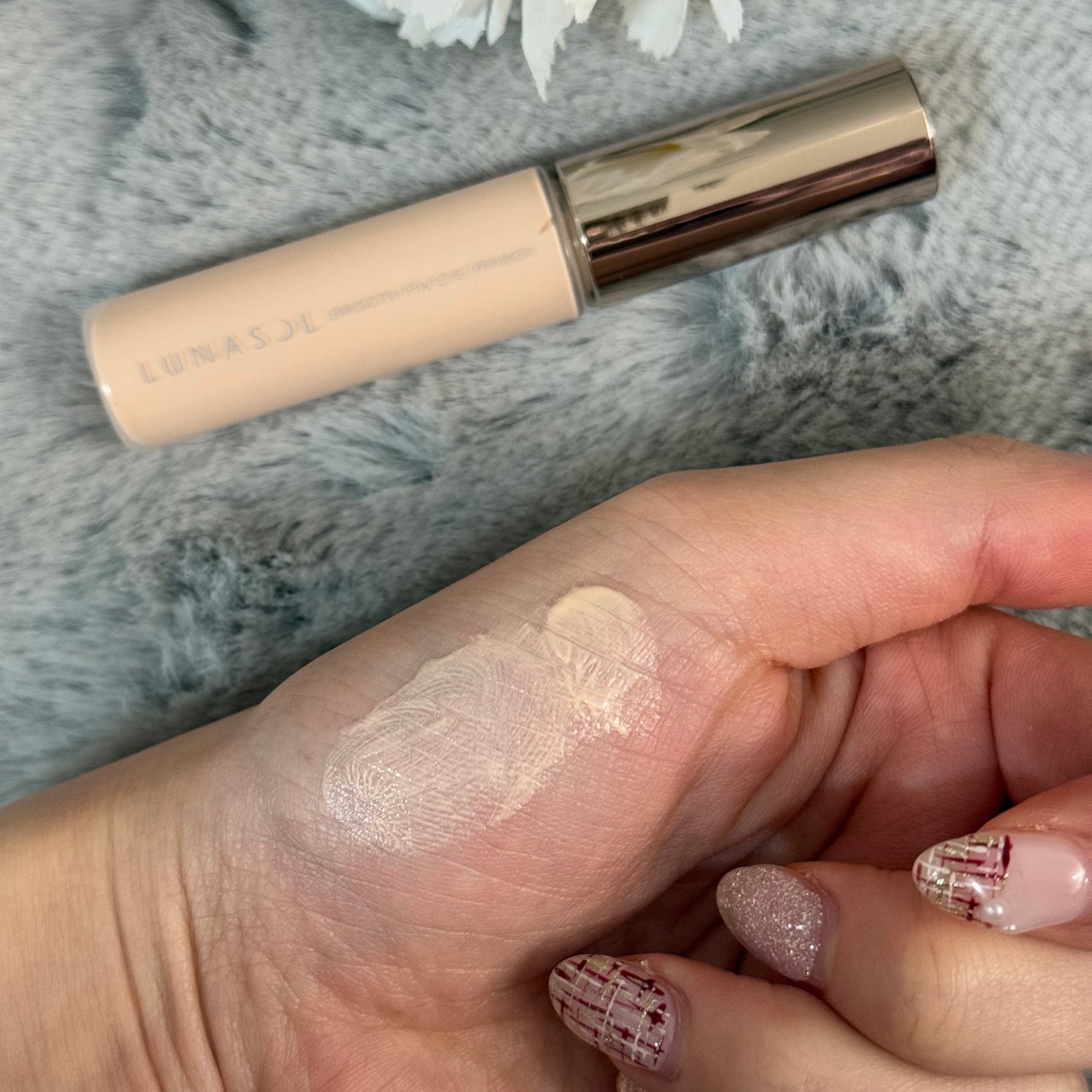 ルナソル スムースフィックスアイプライマー/LUNASOL/アイシャドウベースを使ったクチコミ(2枚目)