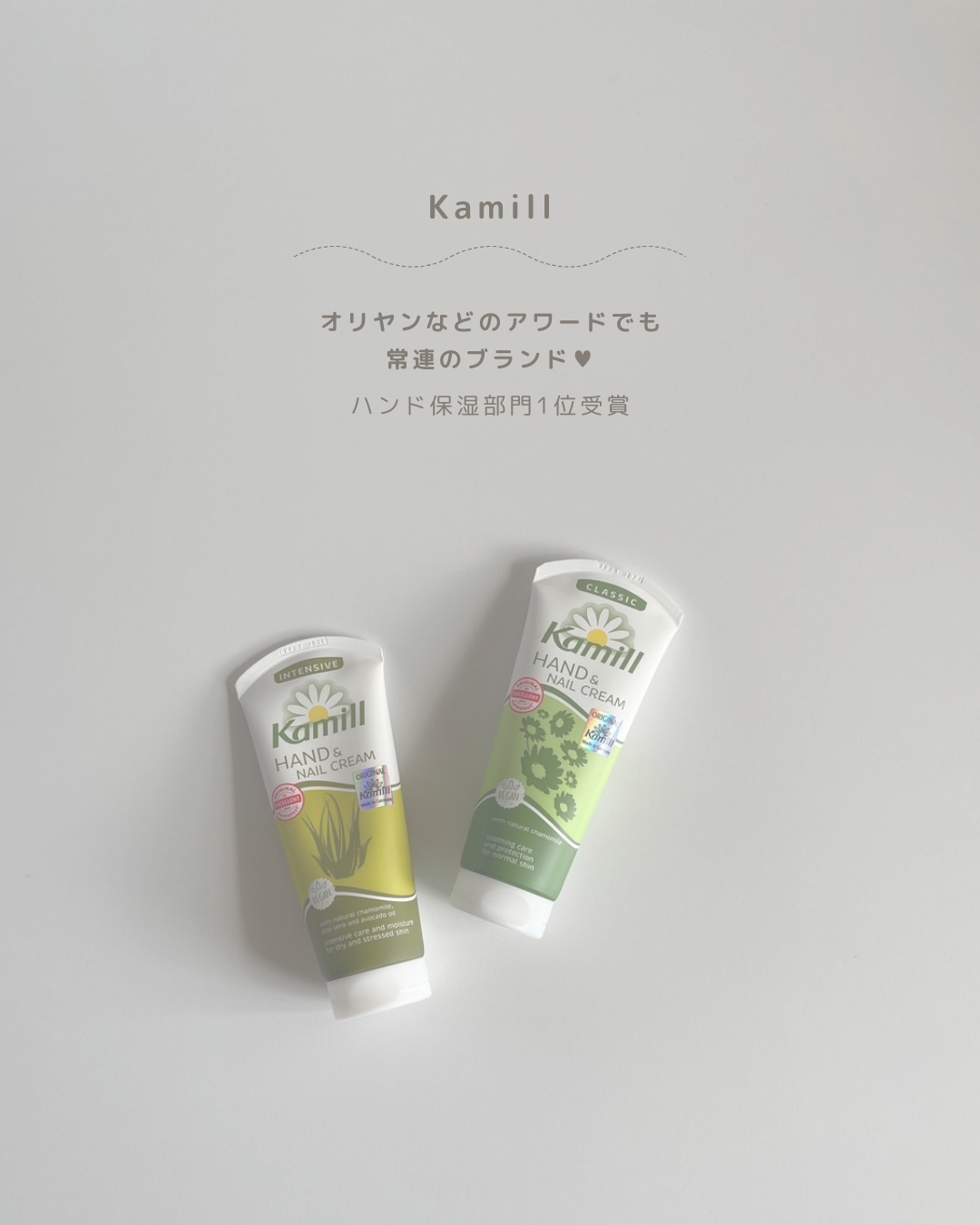 ハンド＆ネイルクリーム クラシック 3OML ミニ/カミール/ハンドクリームを使ったクチコミ（2枚目）