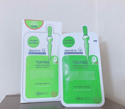 ティーツリーケアソリューション アンプルマスクJEX/MEDIHEAL/シートマスク・パックを使ったクチコミ(1枚目)