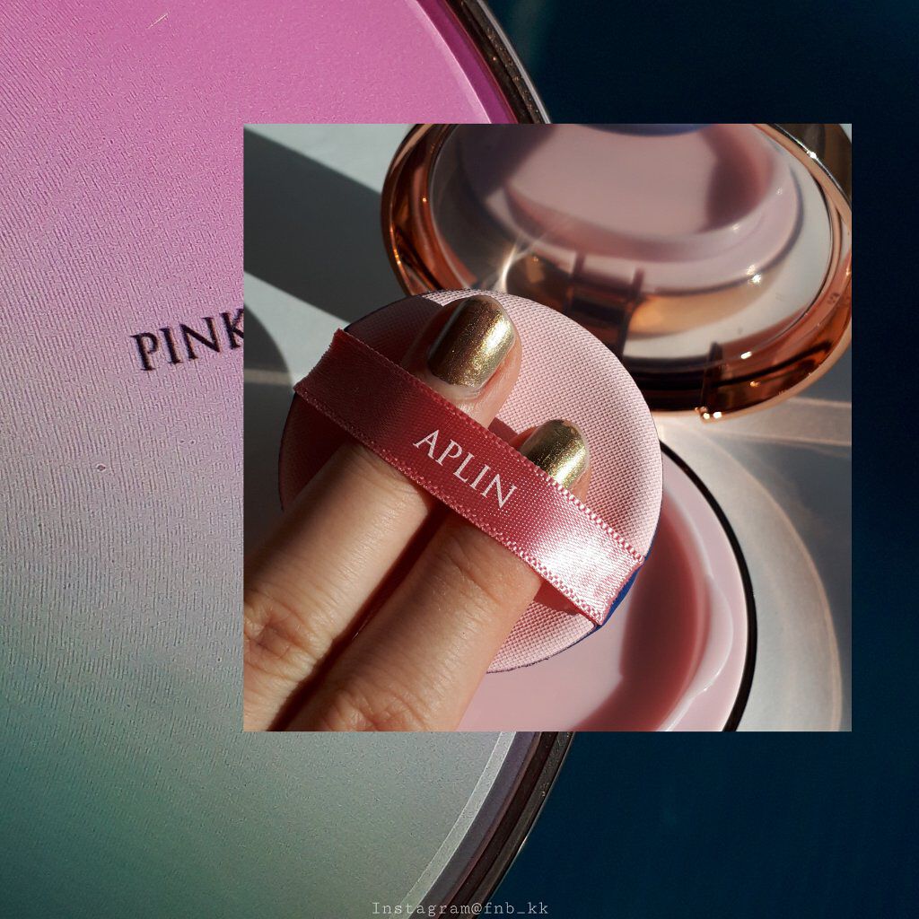 ピンクティーツリーカバークッション/APLIN/クッションファンデーションを使ったクチコミ(3枚目)