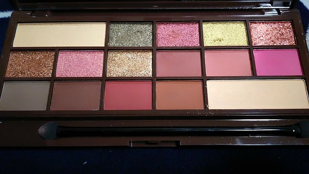 アイラブチョコレート/MAKEUP REVOLUTION/アイシャドウパレットを使ったクチコミ(3枚目)