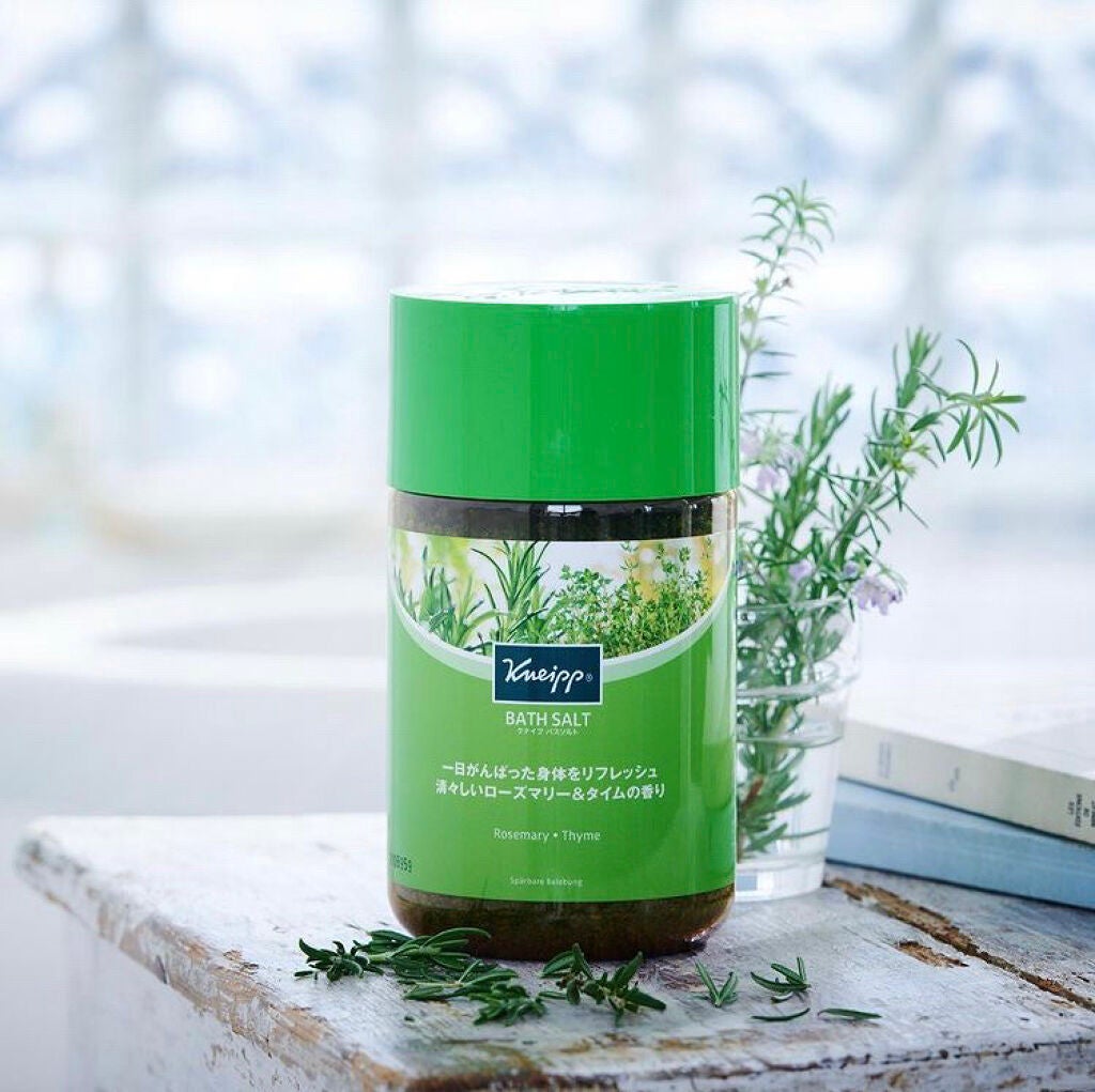 バスソルト ローズマリー&タイムの香り/クナイプ/無機塩系入浴剤を使ったクチコミ(1枚目)