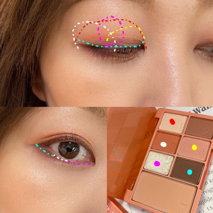 カラーパターンパレット/i’m meme/マルチパレットを使ったクチコミ(6枚目)