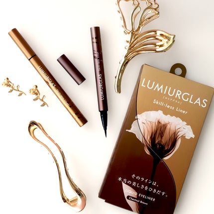 スキルレスライナー/LUMIURGLAS/リキッドアイライナーを使ったクチコミ(2枚目)