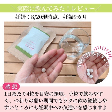 ベルタ葉酸サプリ/BELTA(ベルタ)/健康サプリメントを使ったクチコミ(5枚目)
