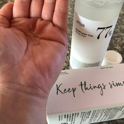 ドクダミ 77 スージングトナー/Anua/化粧水を使ったクチコミ(1枚目)