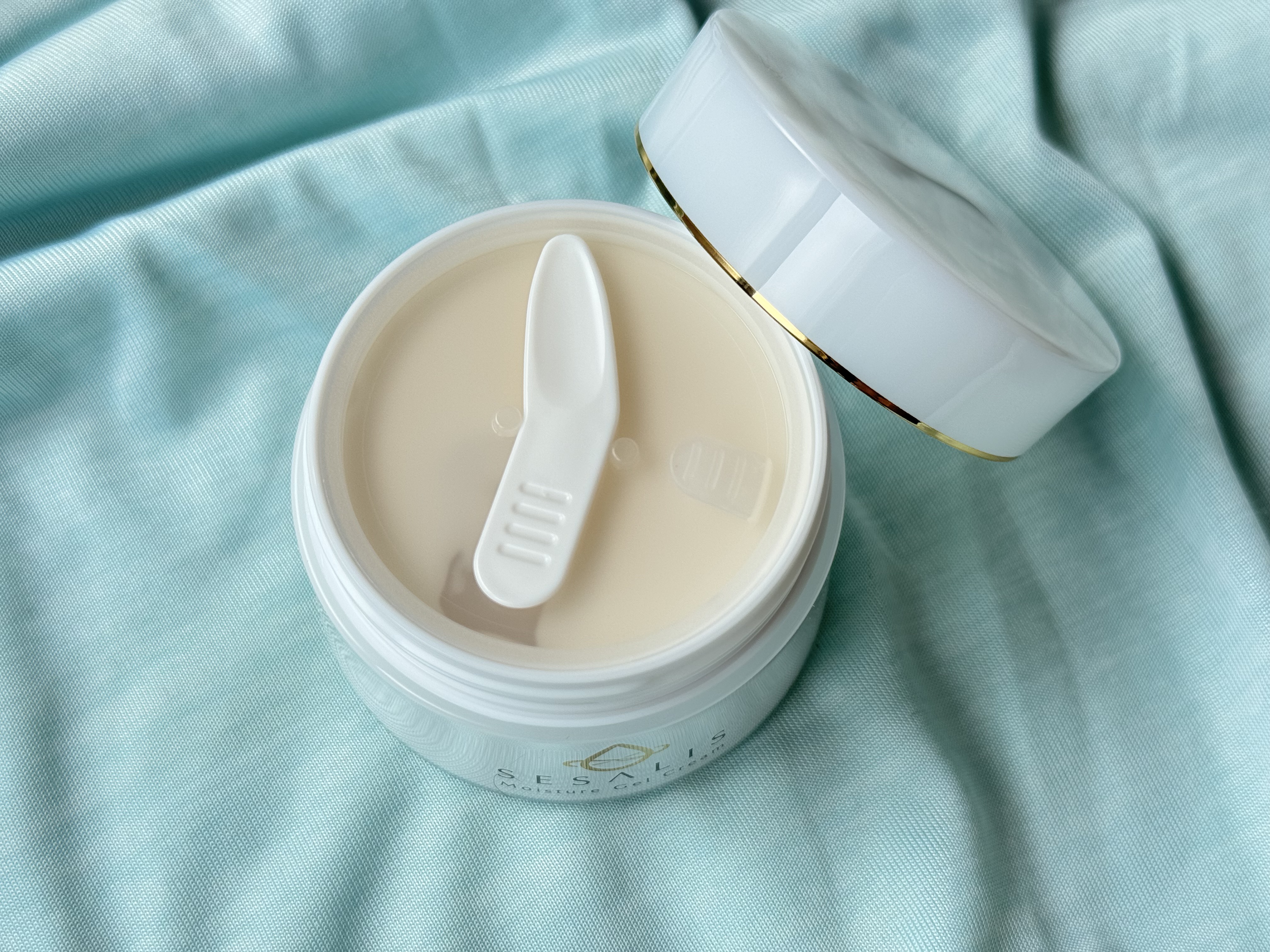 モイスチャージェルクリーム/SESALIS/フェイスクリームを使ったクチコミ（2枚目）