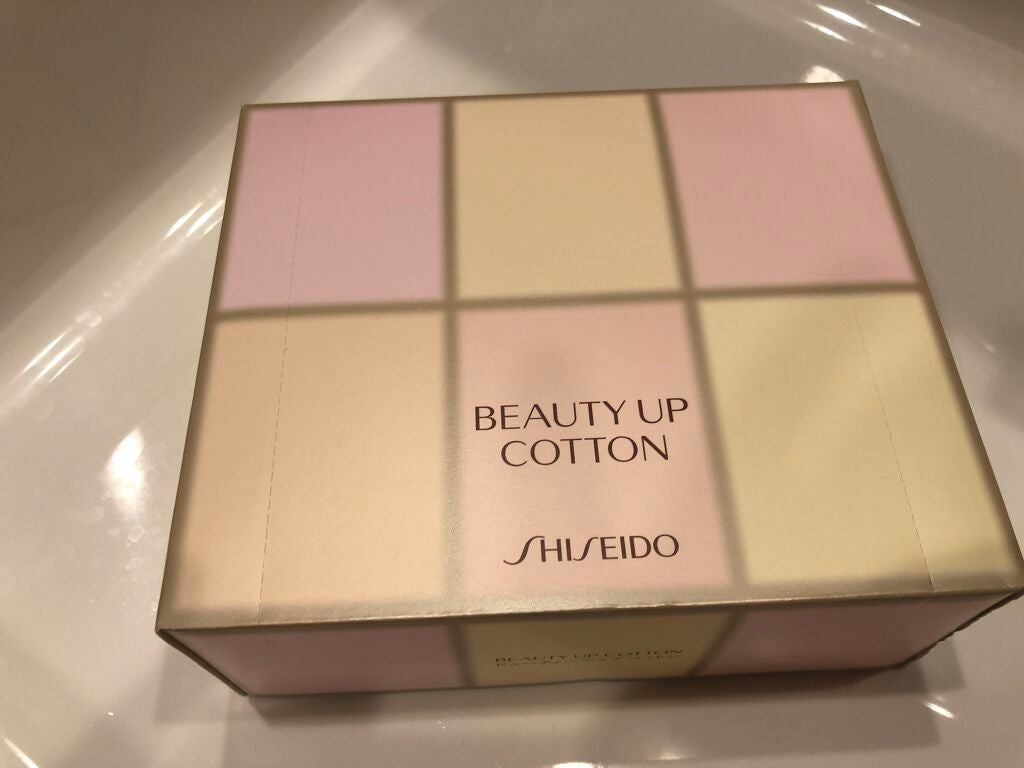ビューティーアップコットン G/SHISEIDO/コットンを使ったクチコミ(1枚目)