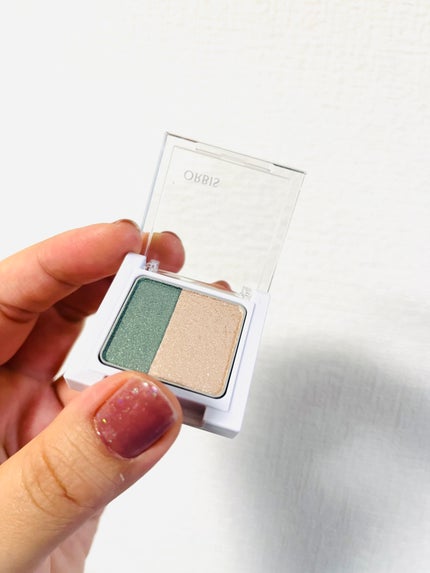 ツイングラデーションアイカラー/オルビス/アイシャドウパレットを使ったクチコミ(2枚目)