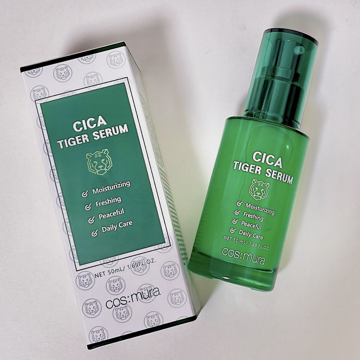 CICA タイガーセラム/cos:mura/美容液を使ったクチコミ（2枚目）