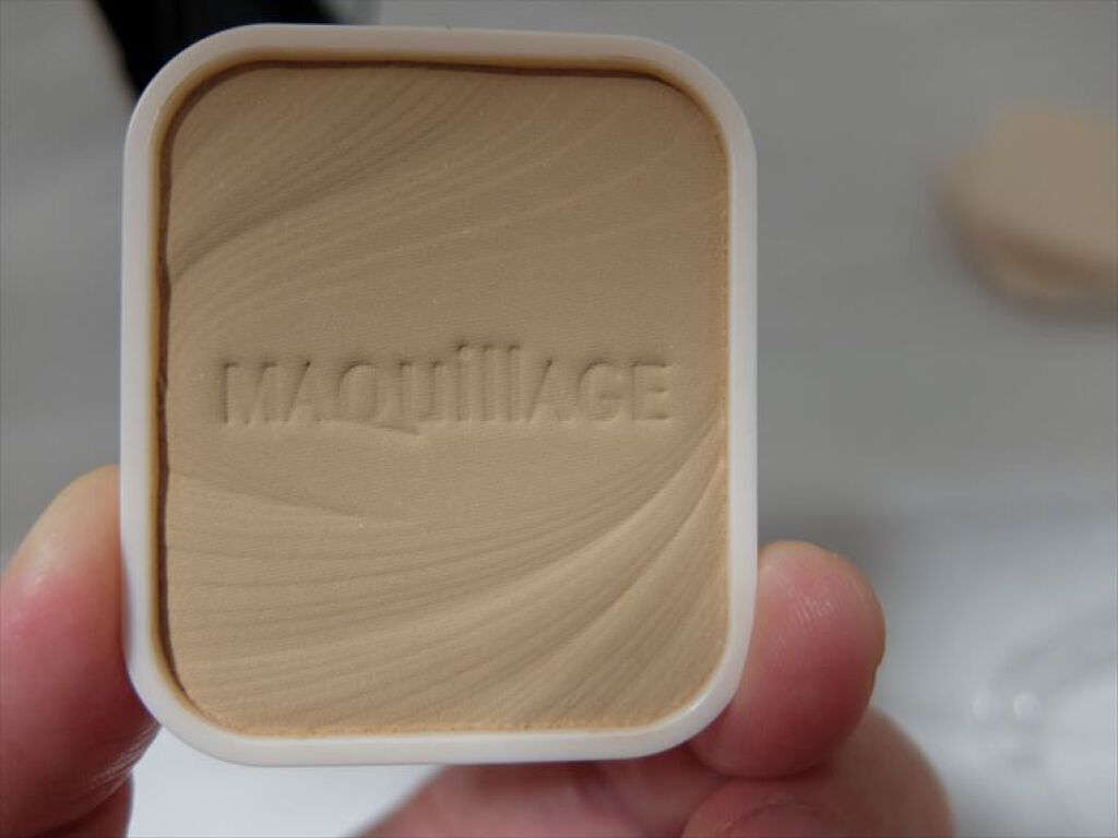 ドラマティックパウダリー EX/マキアージュ/パウダーファンデーションを使ったクチコミ(2枚目)