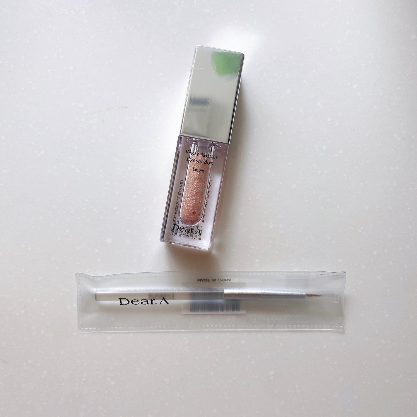 グリッターアイシャドウ/Dear.A/グリッターを使ったクチコミ(1枚目)