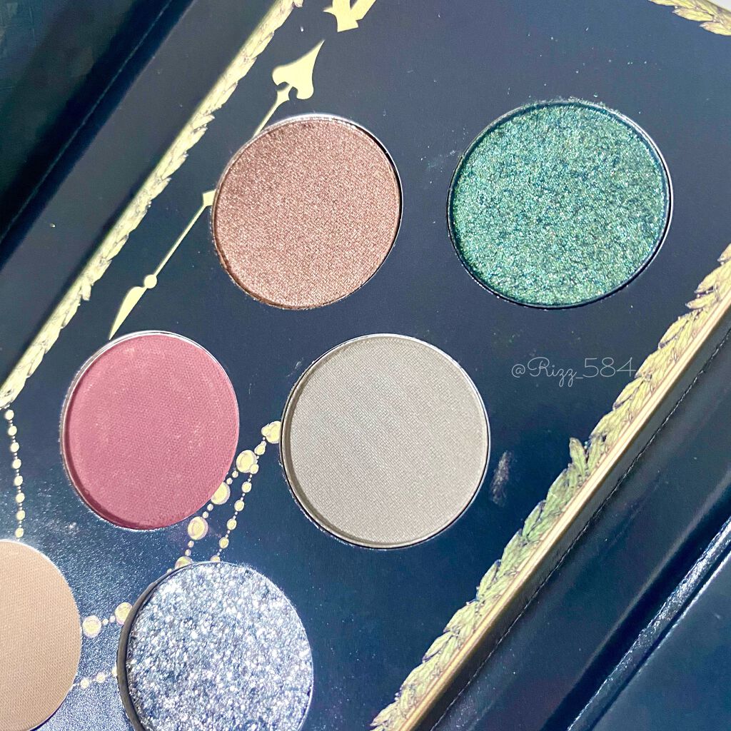 クイーン10色アイシャドウパレット/BLACK TIME/アイシャドウパレットを使ったクチコミ(7枚目)