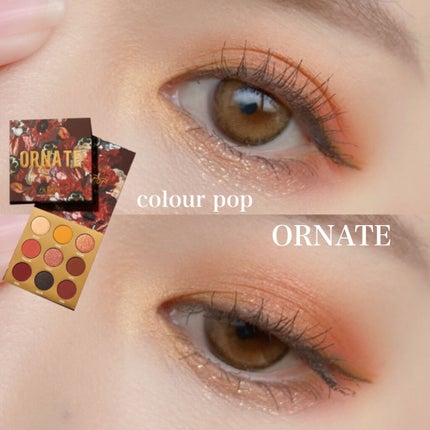 colourpop ORNATE/ColourPop/アイシャドウパレットを使ったクチコミ(1枚目)