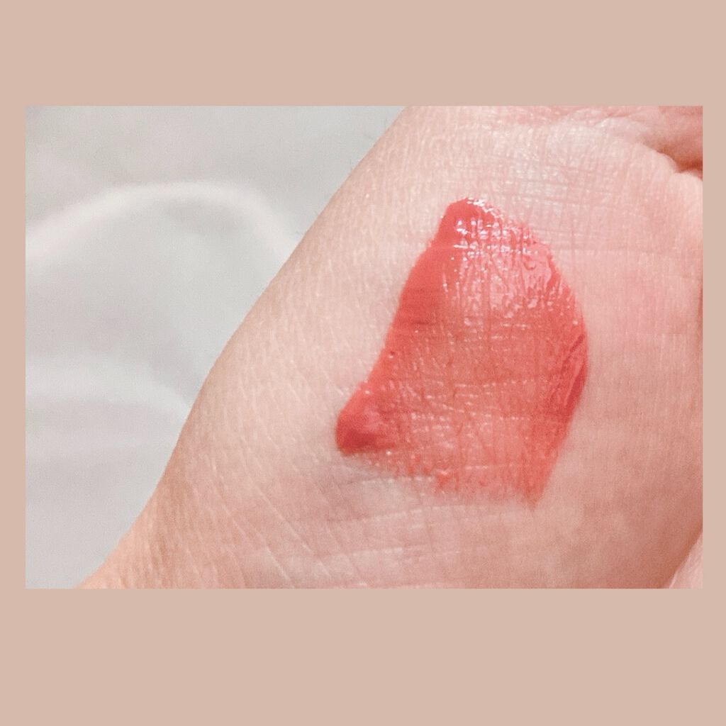 ルージュ ピュールクチュール ヴェルニ ウォーターグロウ No.203 リストリクテッド ピンク/YVES SAINT LAURENT BEAUTE/口紅を使ったクチコミ（3枚目）