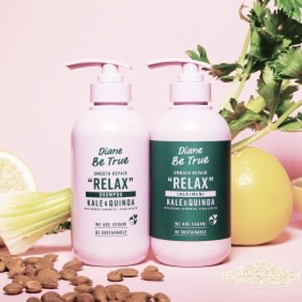 Diane Be True（ダイアンビートゥルー）/RELAX / スムース /シャンプー＆トリートメント シャンプー 詰替え用/ダイアンビートゥルー/市販シャンプーを使ったクチコミ（1枚目）