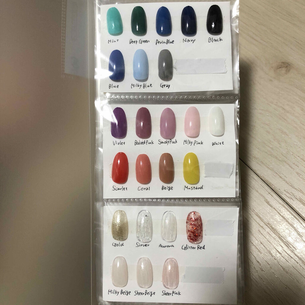 ジェルネイル（ライト対応）/セリア/ジェルネイルを使ったクチコミ（2枚目）