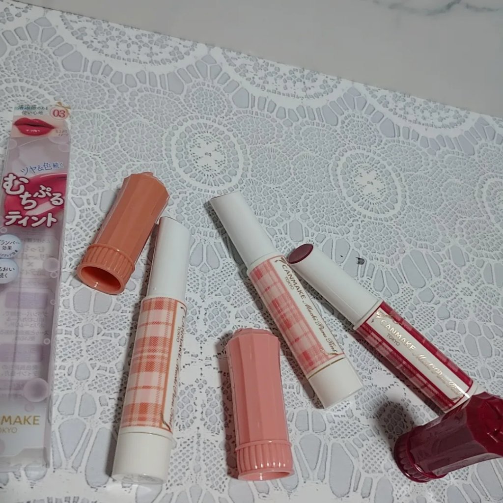 むちぷるティント/キャンメイク/リップティントを使ったクチコミ（1枚目）