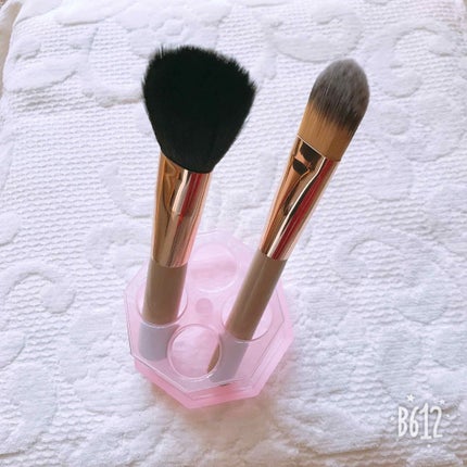 メイクブラシクリーナー/DAISO/その他化粧小物を使ったクチコミ(3枚目)