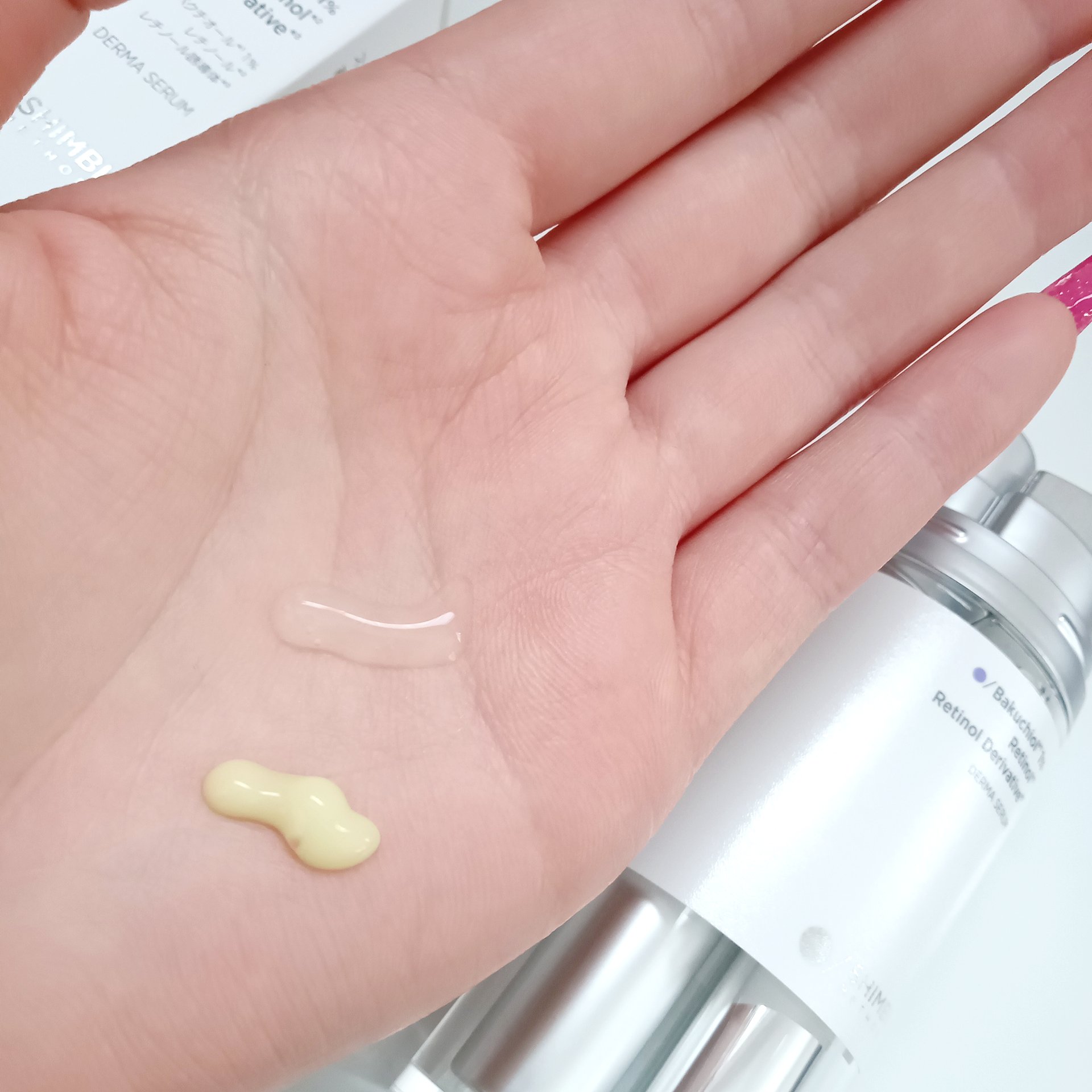 ダーマセラム バクチオール 1％×レチノール誘導体/SHIMBI METHOD/美容液を使ったクチコミ（2枚目）