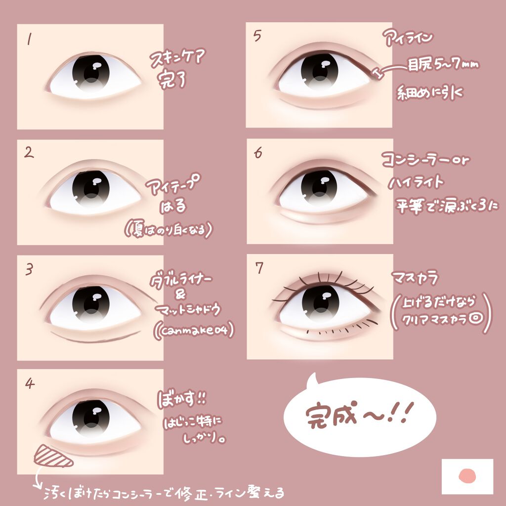 3wayスリムアイルージュライナー/キャンメイク/リキッドアイライナーを使ったクチコミ（2枚目）