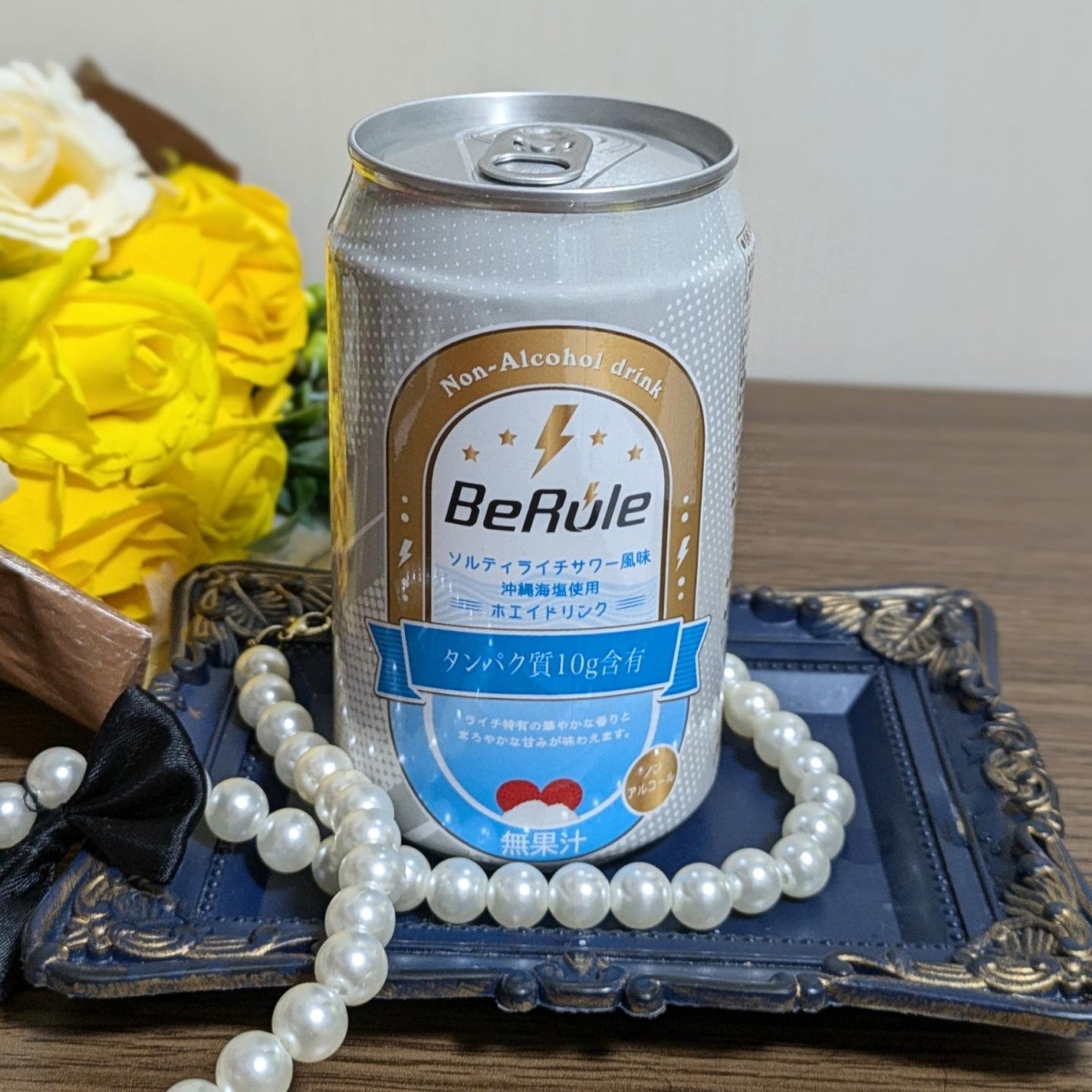 真紅 on LIPS 「BeRuleライチサワー風味の炭酸プロテインドリンクをお試しさ..」(1枚目)