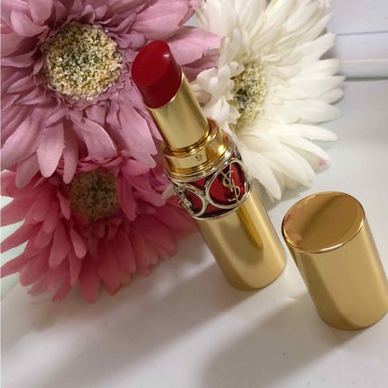 ルージュ ヴォリュプテ シャイン/YVES SAINT LAURENT BEAUTE/口紅を使ったクチコミ(1枚目)