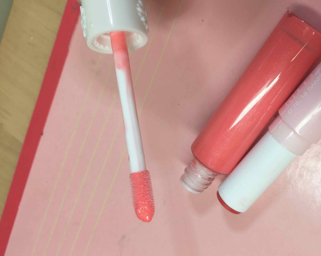 Blooming Kitty リップスティック/DAISO/口紅を使ったクチコミ（2枚目）