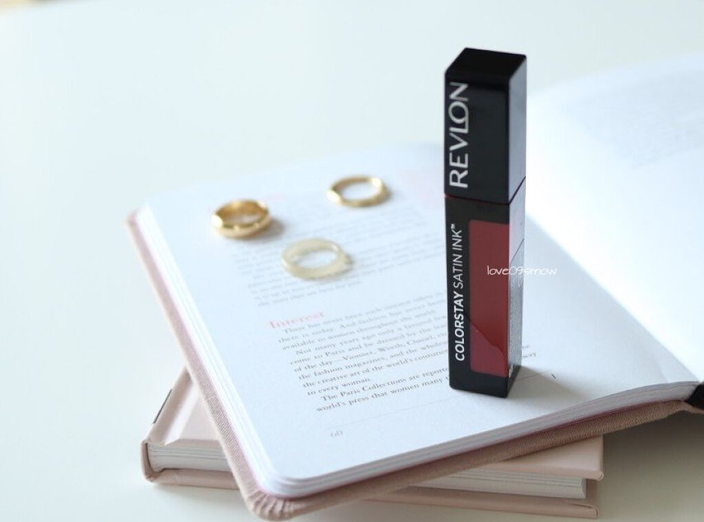 カラーステイ サテン インク/REVLON/口紅を使ったクチコミ（1枚目）