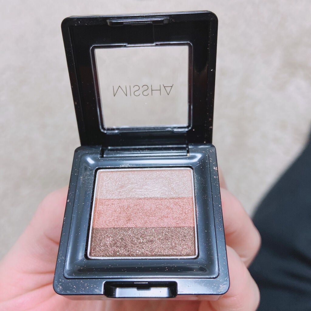 トリプルシャドウ/MISSHA/アイシャドウパレットを使ったクチコミ(3枚目)