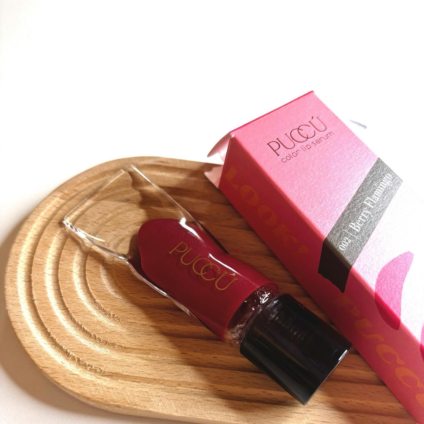 カラーリップセラム/PUCCÚ/リップグロスを使ったクチコミ（2枚目）
