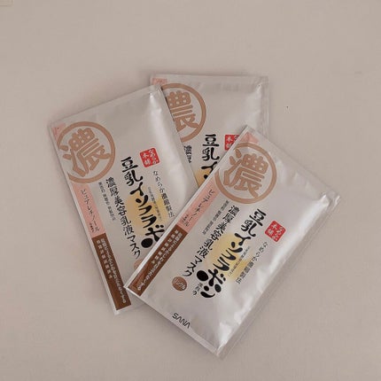 豆乳イソフラボン ジェル美容液マスク/なめらか本舗/シートマスク・パックを使ったクチコミ(2枚目)