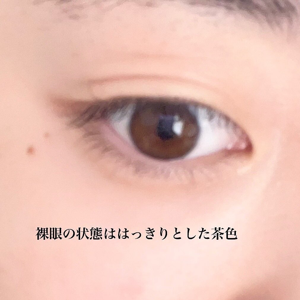 トリッドラブベージュマンスリー (TORRID LOVE BEIGE monthly)/OLOLA/1ヶ月(1MONTH)カラコンを使ったクチコミ(4枚目)