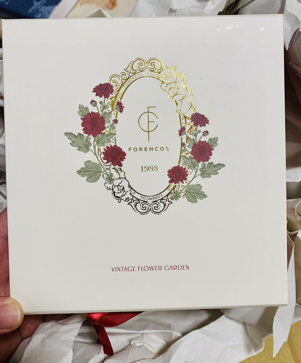 ヴィンテージフラワーガーデンセット/フォレンコス/メイクアップキットを使ったクチコミ（2枚目）