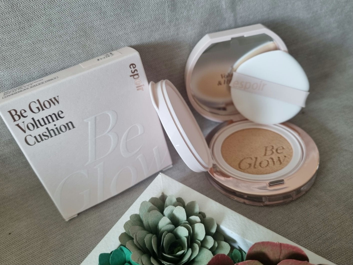 エスポア ビーグロー ボリュームクッション/espoir/クッションファンデーションを使ったクチコミ(1枚目)