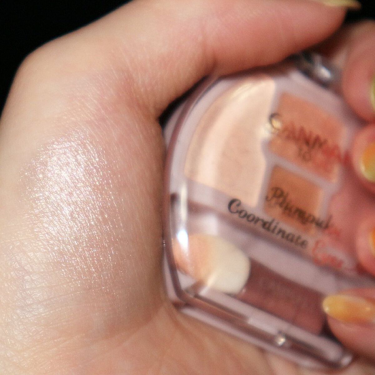 ドレープド シマーグロウ/excel/パウダーハイライトを使ったクチコミ（2枚目）