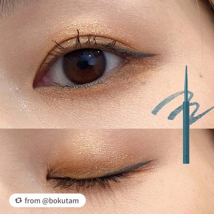 エテュセ ラスティング ジェルライナー/ettusais/ジェルアイライナーを使ったクチコミ(3枚目)