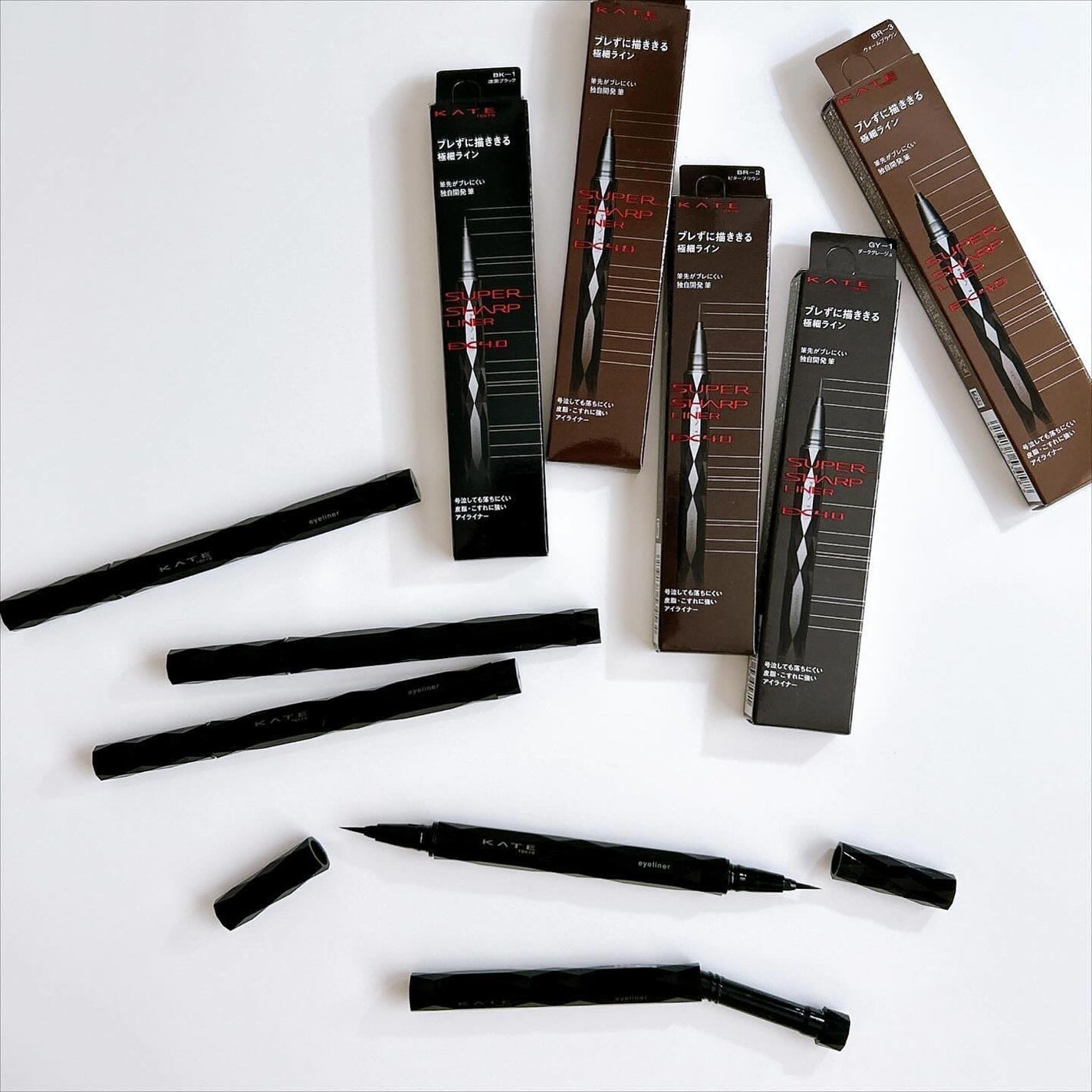 スーパーシャープライナーEX4.0/KATE/リキッドアイライナーを使ったクチコミ(1枚目)