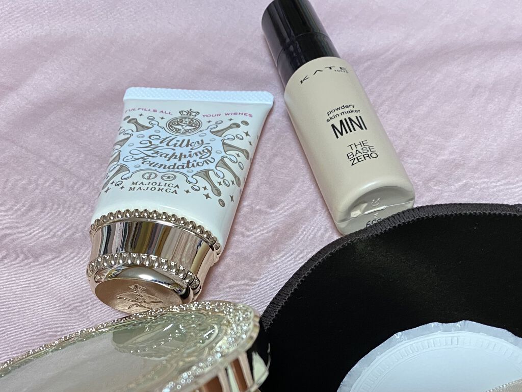 パウダリースキンメイカー/KATE/リキッドファンデーションを使ったクチコミ（3枚目）