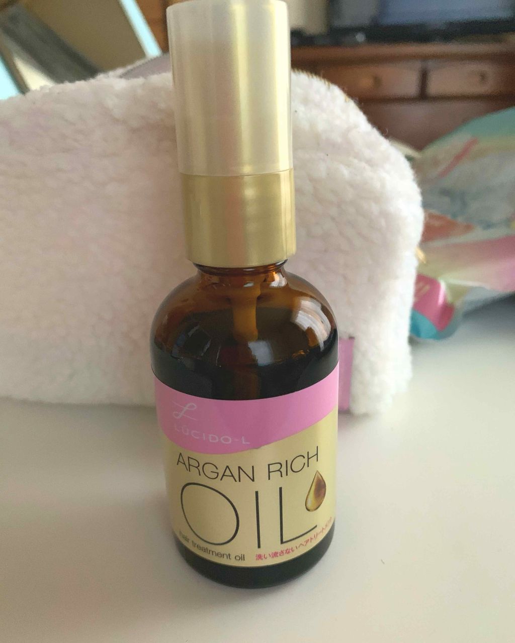 オイルトリートメント #EXヘアオイル/ルシードエル/ヘアオイルを使ったクチコミ（1枚目）