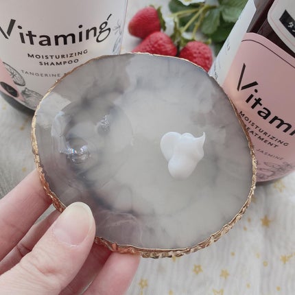 モイストシャンプー/トリートメント(タンジェリン&ジャスミンの香り)/Vitaming/市販シャンプーを使ったクチコミ(4枚目)