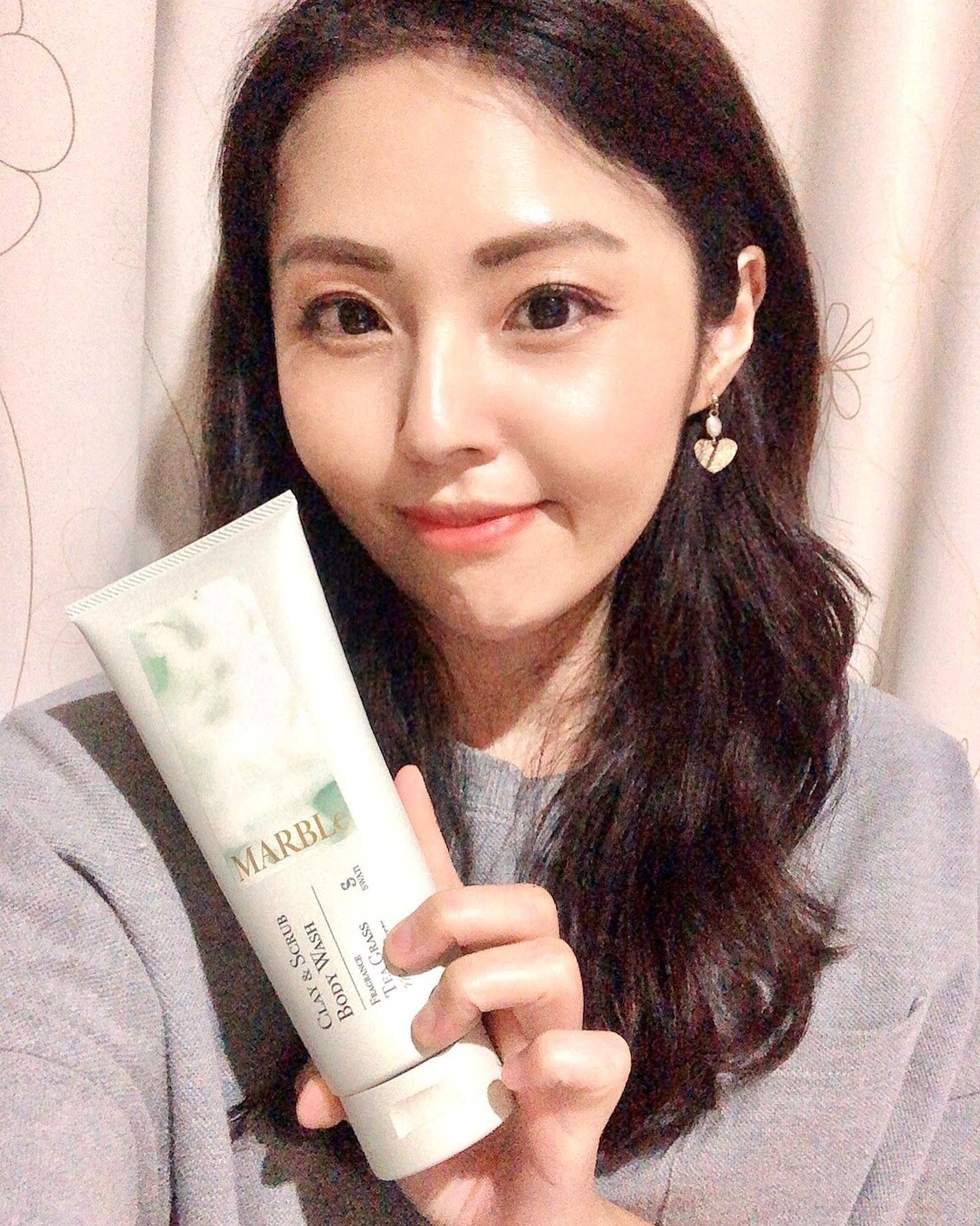 CLAY & SCRUB BODY WASH/SWATi MARBLe/ボディスクラブを使ったクチコミ(5枚目)