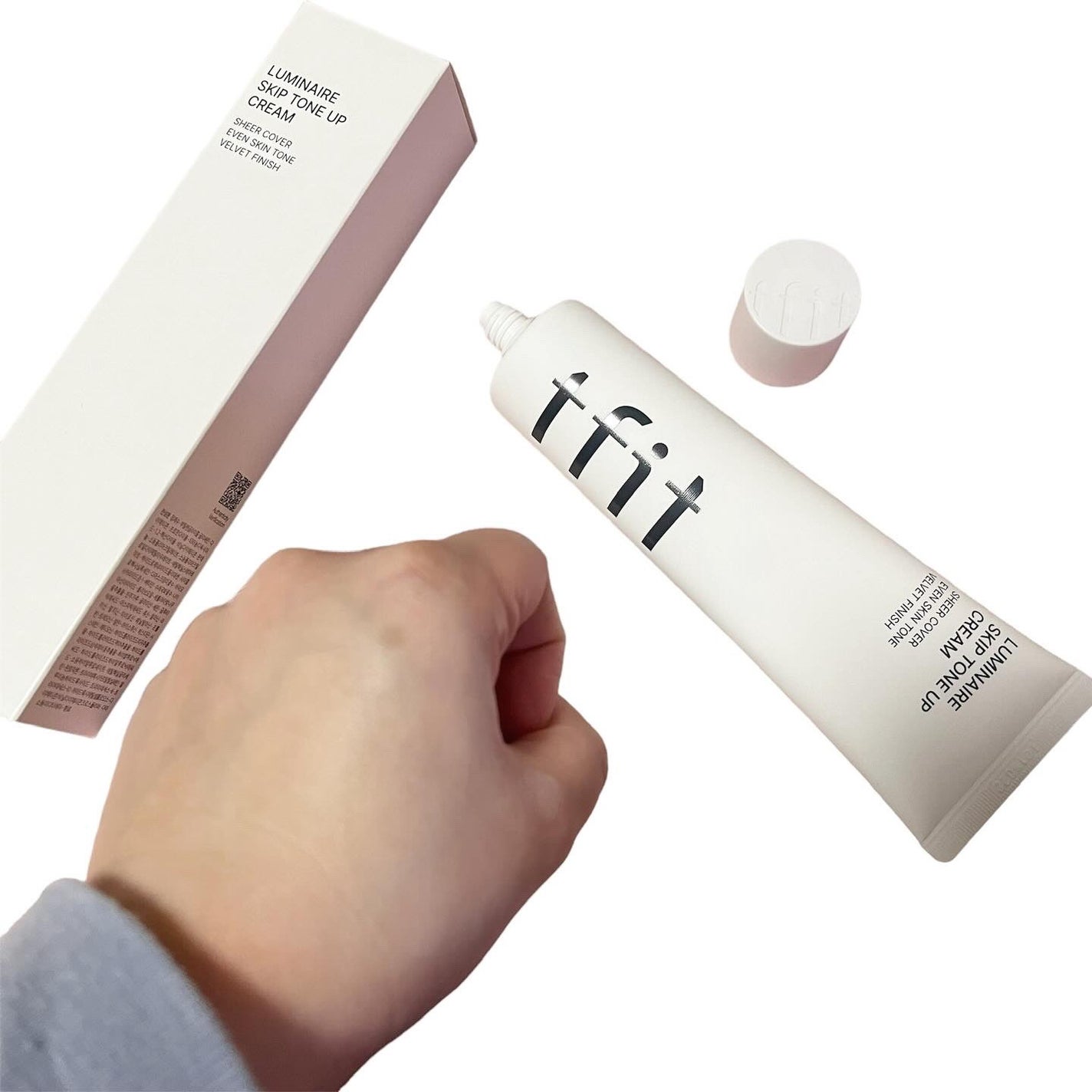 ルミネールスキップトーンアップクリーム/TFIT/化粧下地を使ったクチコミ(3枚目)